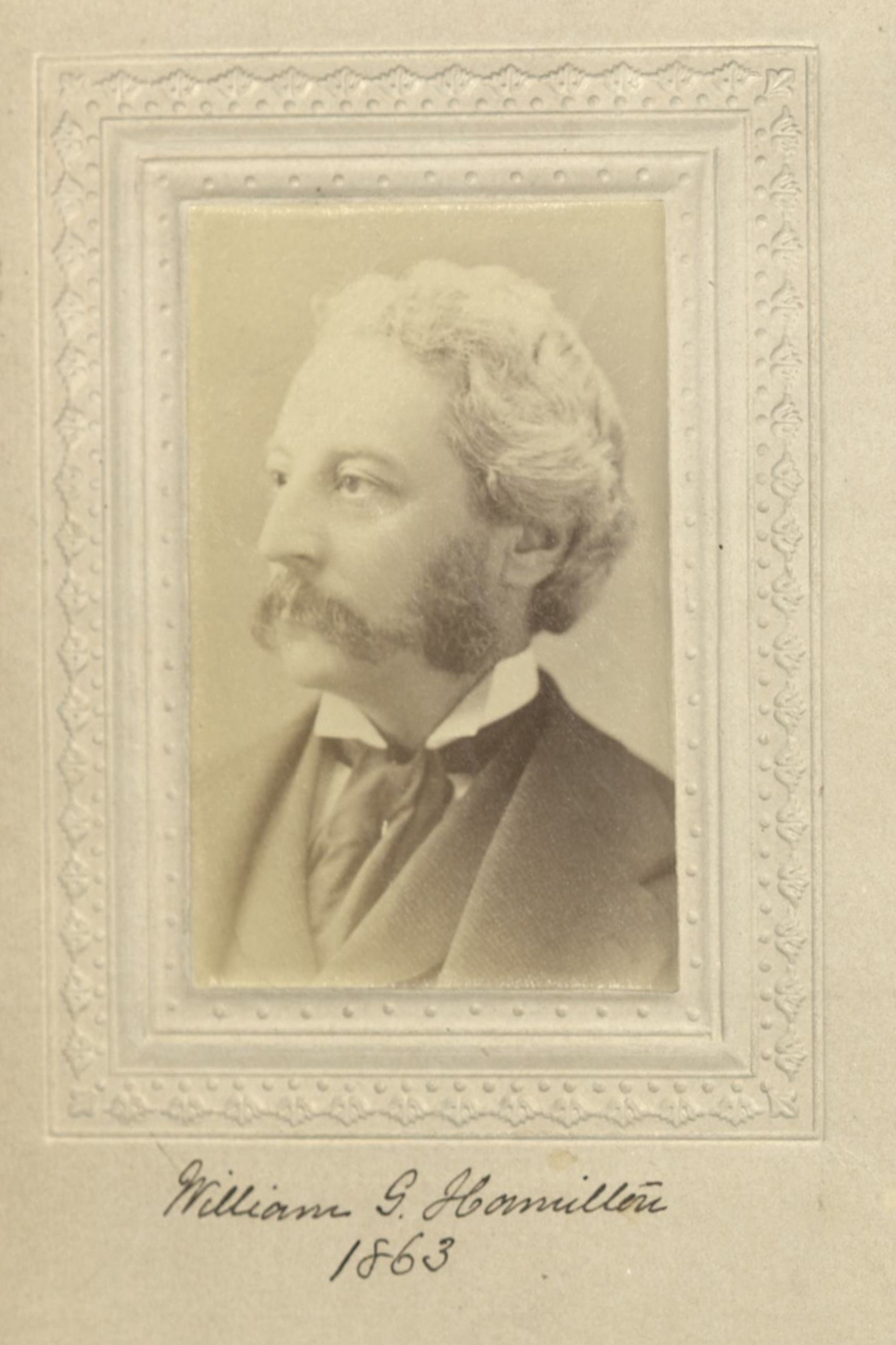 Member portrait of William Gaston Hamilton